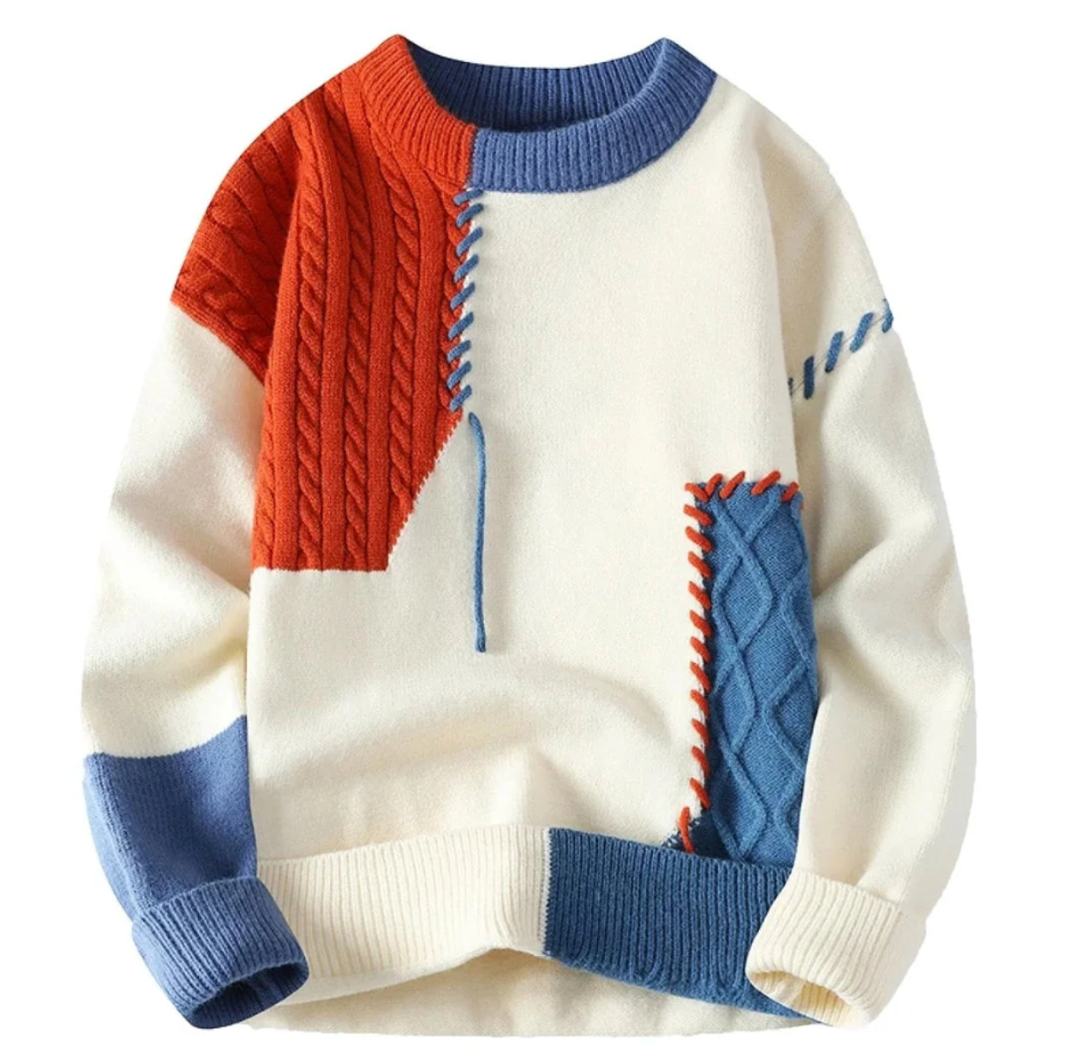 Svea™ | Patchwork Pullover